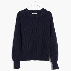 Madewell Navy Blue Knit Sweater